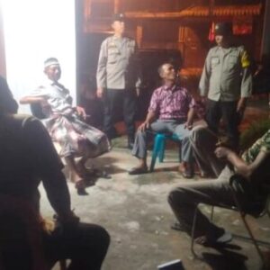 Patroli Polresta Deli Serdang, Polisi Aktif Jaga Kamtibmas Hingga Malam Hari