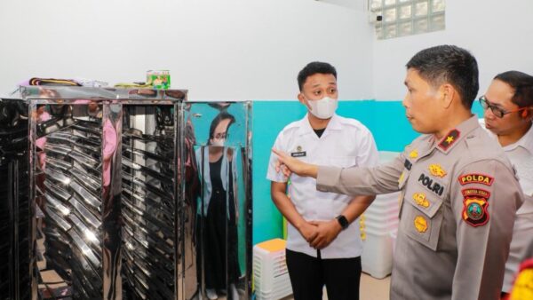 Polda Sumut resmikan dapur gizi Polres Taput untuk program makan bergizi gratis