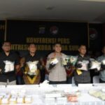 Polda Sumut gelar konferensi pers ungkap 571 kasus narkoba di Sumatera Utara
