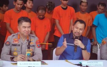 Polda Sumut ungkap narkoba dengan ratusan kilogram barang bukti di Tebing Tinggi