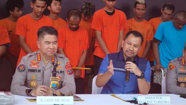 Polda Sumut ungkap narkoba dengan ratusan kilogram barang bukti di Tebing Tinggi