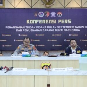 Polres Ketapang Ungkap 62 Kasus, dari Narkoba hingga Knalpot Brong Sepanjang September 2025