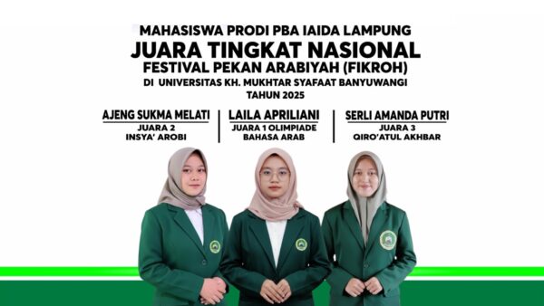 Mahasiswa IAI Darul A’mal Lampung meraih juara nasional FIKROH 2025