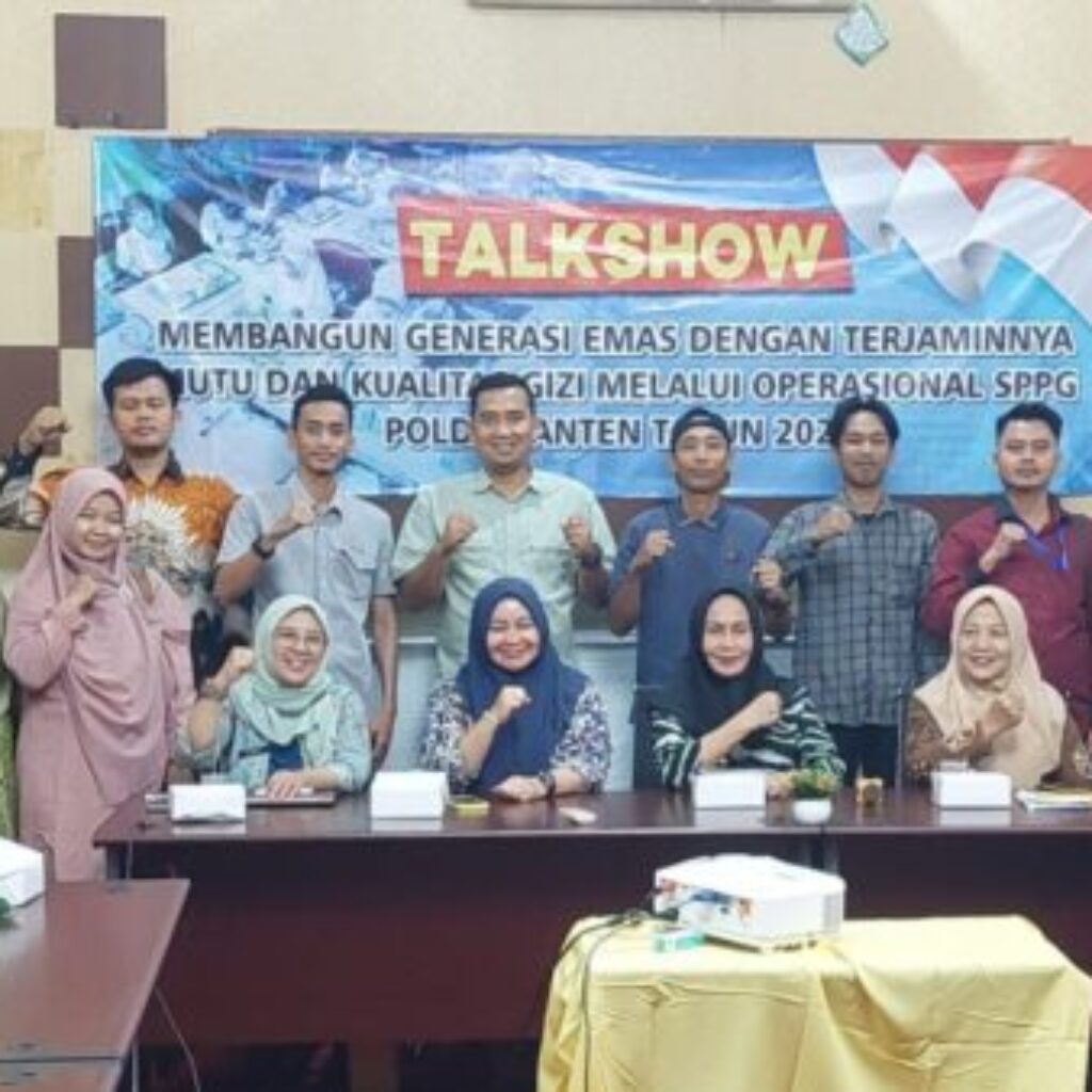 Kolaborasi SPPG Polda Banten dan Dinkes Serang Dukung Program Makan Bergizi Gratis untuk Generasi Emas 2045