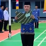 Upacara Sumpah Pemuda di Lapas Ketapang