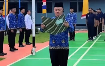 Upacara Sumpah Pemuda di Lapas Ketapang