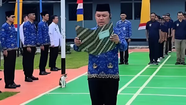 Upacara Sumpah Pemuda di Lapas Ketapang