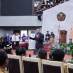Wali Kota Metro hadiri Stadium General Universitas Lampung bersama AHY