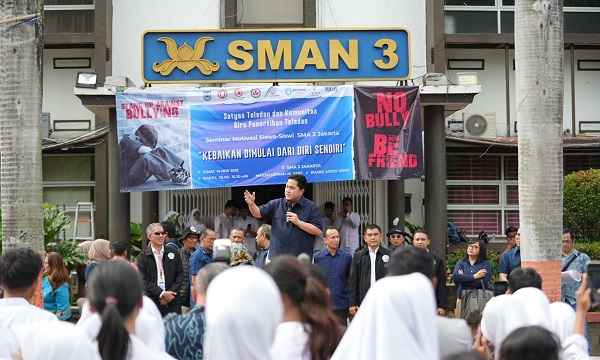 Alumni Dukung SMAN 3 Teladan Jakarta Wujudkan Sekolah Aman dan Bebas Perundungan