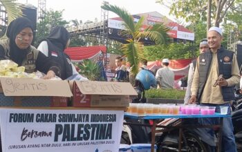 Cakar Sriwijaya Indonesia Hadiri Aksi Solidaritas Bela Palestina