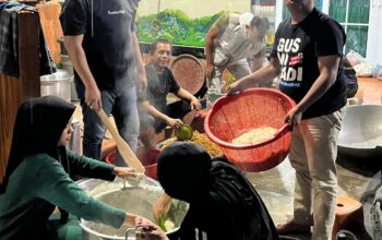 Fraksi Gerindra DPRD Binjai Masak Ribuan Nasi Goreng Bantu Warga Terdampak Banjir