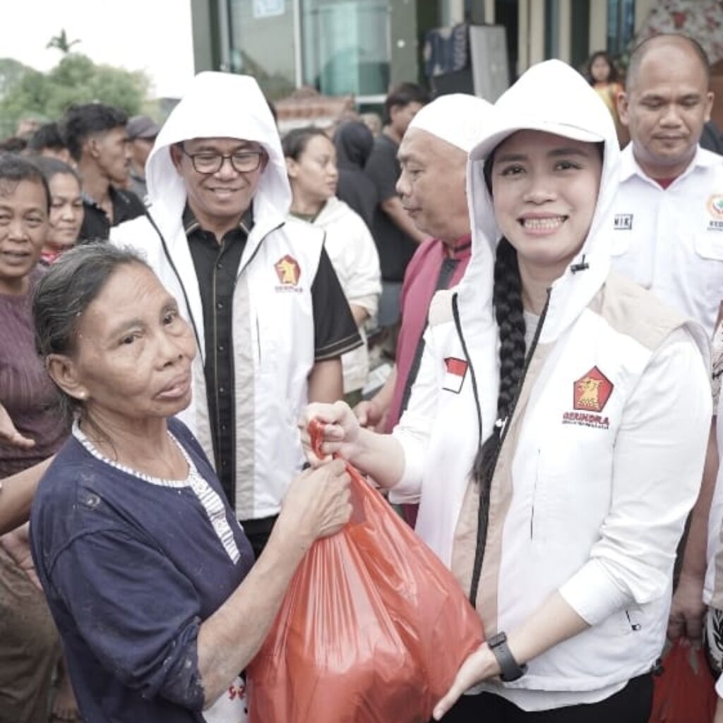 Gerindra Sumut Salurkan 5.000 Paket Makanan Bantu Warga Medan Terdampak Banjir