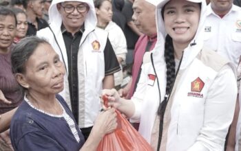 Gerindra Sumut Salurkan 5.000 Paket Makanan Bantu Warga Medan Terdampak Banjir