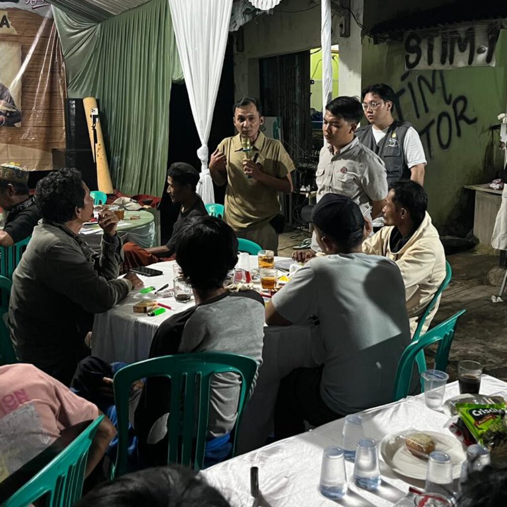 Gugus Mitigasi Lebak Selatan dan Mahasiswa UMN Edukasi Kesiapsiagaan Tsunami di Kampung Gardu Timur