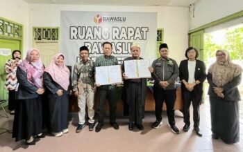 IAIDA Lampung dan Bawaslu Teken MoU Program Magang Mahasiswa