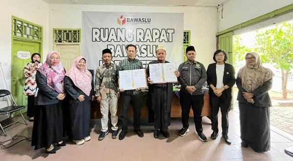IAIDA Lampung dan Bawaslu Teken MoU Program Magang Mahasiswa