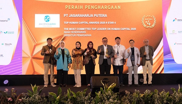Jasaraharja Putera Sabet Dua Penghargaan di TOP Human Capital Awards 2025