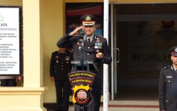 Kapolres Ketapang Pimpin Upacara Hari Pahlawan 2025 di Mapolres Ketapang