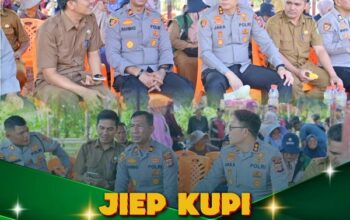 Kapolres Pidie Gelar “Jiep Kupi Ngon Rakan” di Keumala,