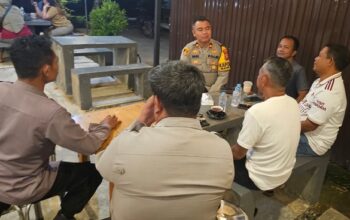 Kapolsek Manis Mata Dorong Sinergi Jaga Kamtibmas