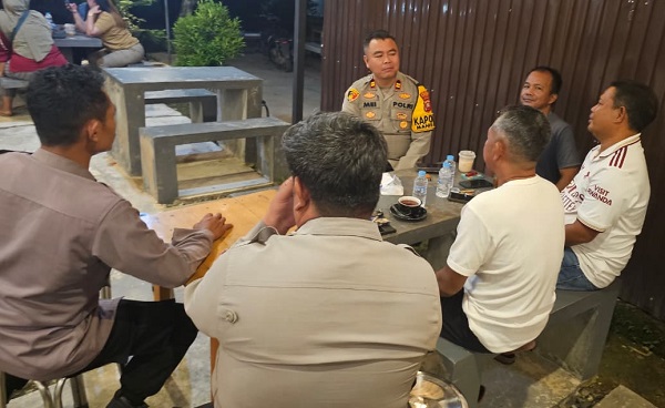 Kapolsek Manis Mata Dorong Sinergi Jaga Kamtibmas