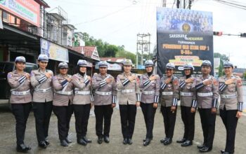 Polwan Cantik Ditlantas Polda Papua Barat