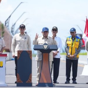 Presiden Prabowo Resmikan Lima Infrastruktur Konektivitas Nasional, Dorong Akses Rakyat dan Pertumbuhan Ekonomi Daerah
