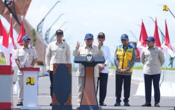 Presiden Prabowo Resmikan Lima Infrastruktur Konektivitas Nasional