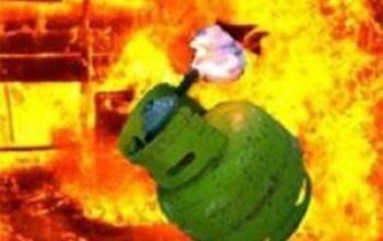 Tabung Gas Elpiji 3 Kg Meledak di Penjaringan