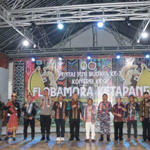 Wakapolres Ketapang Hadiri Penutupan Pentas Seni Budaya Flobamora III dan Kongres Ke-2 Tahun 2025