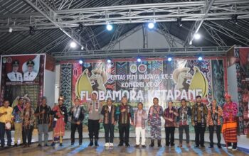 Wakapolres Ketapang Hadiri Penutupan Pentas Seni Budaya Flobamora III dan Kongres Ke-2 Tahun 2025