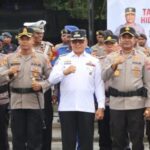 Kapolda Papua Tengah Pimpin Apel Siaga Bencana, Polres Nabire Siap Hadapi Musim Hidrometeorologi