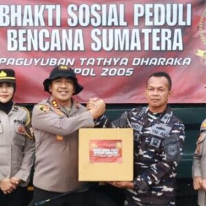 Ribuan Bantuan Akpol 2005 Dikirim untuk Korban Bencana di Sumatera