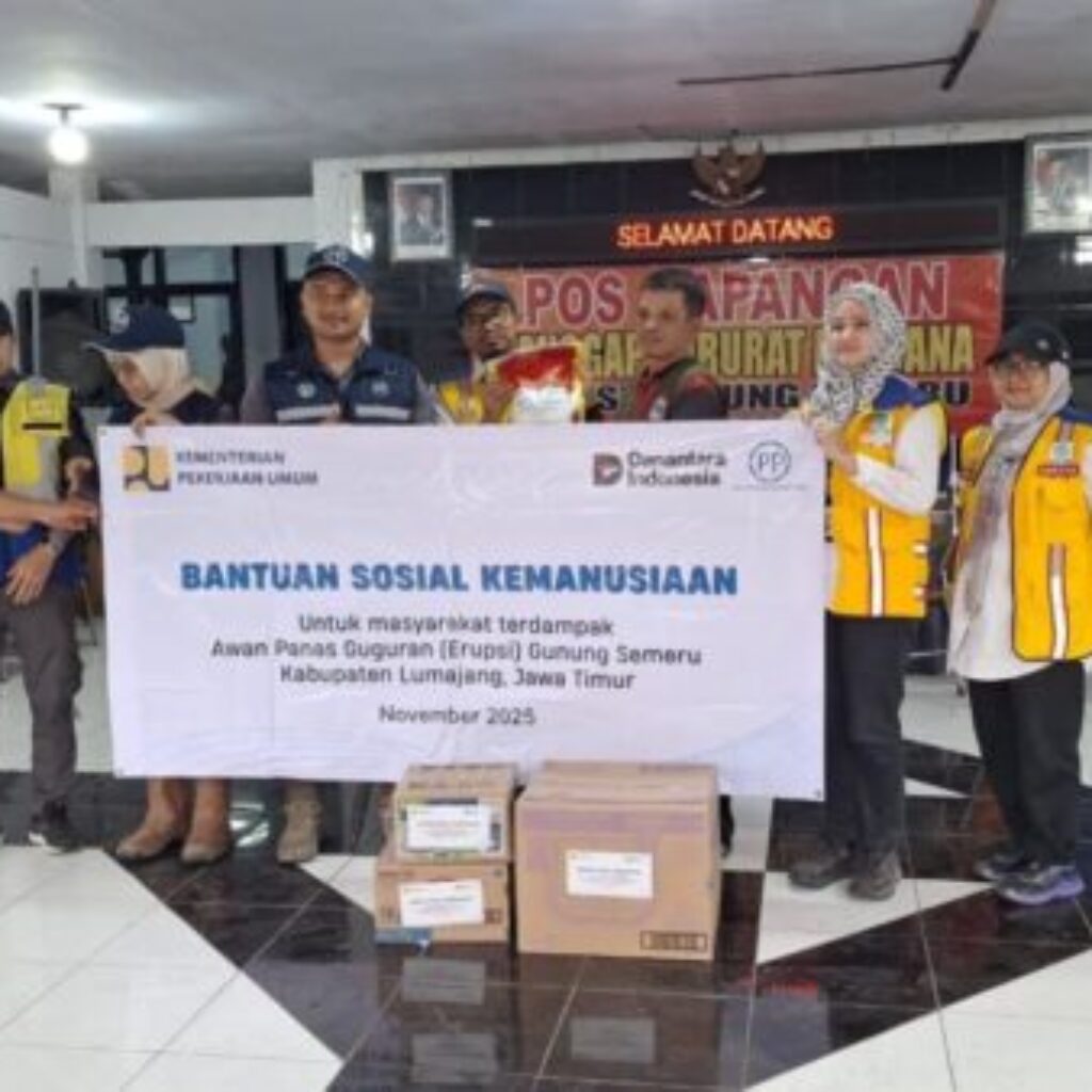 Bantuan PU Semeru: Kementerian PU Salurkan Bansos untuk Warga Terdampak Erupsi