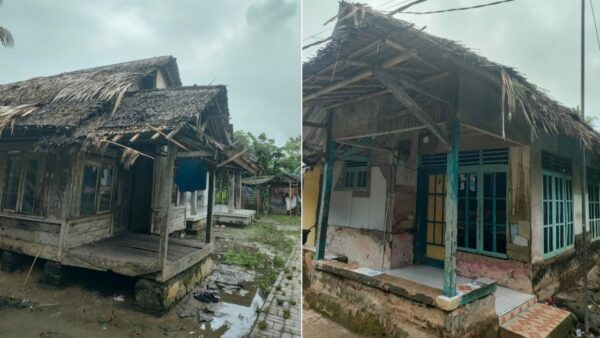 Kondisi rumah warga Pandeglang yang hampir roboh dan meminta bantuan bedah rumah