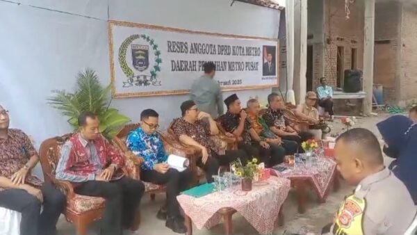 Roma Doni Yunanto Fraksi PKS Serap Aspirasi Di Daerah Pemilihan Metro Pusat