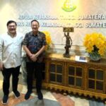 Jan Maringka bersilaturahmi dengan Kajati Sumsel Ktut Sumedana di Palembang