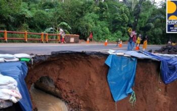 Jembatan Bailey Ciamis dipasang Kementerian PU untuk tangani longsor di jalan nasional