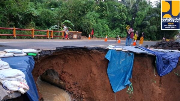 Jembatan Bailey Ciamis dipasang Kementerian PU untuk tangani longsor di jalan nasional