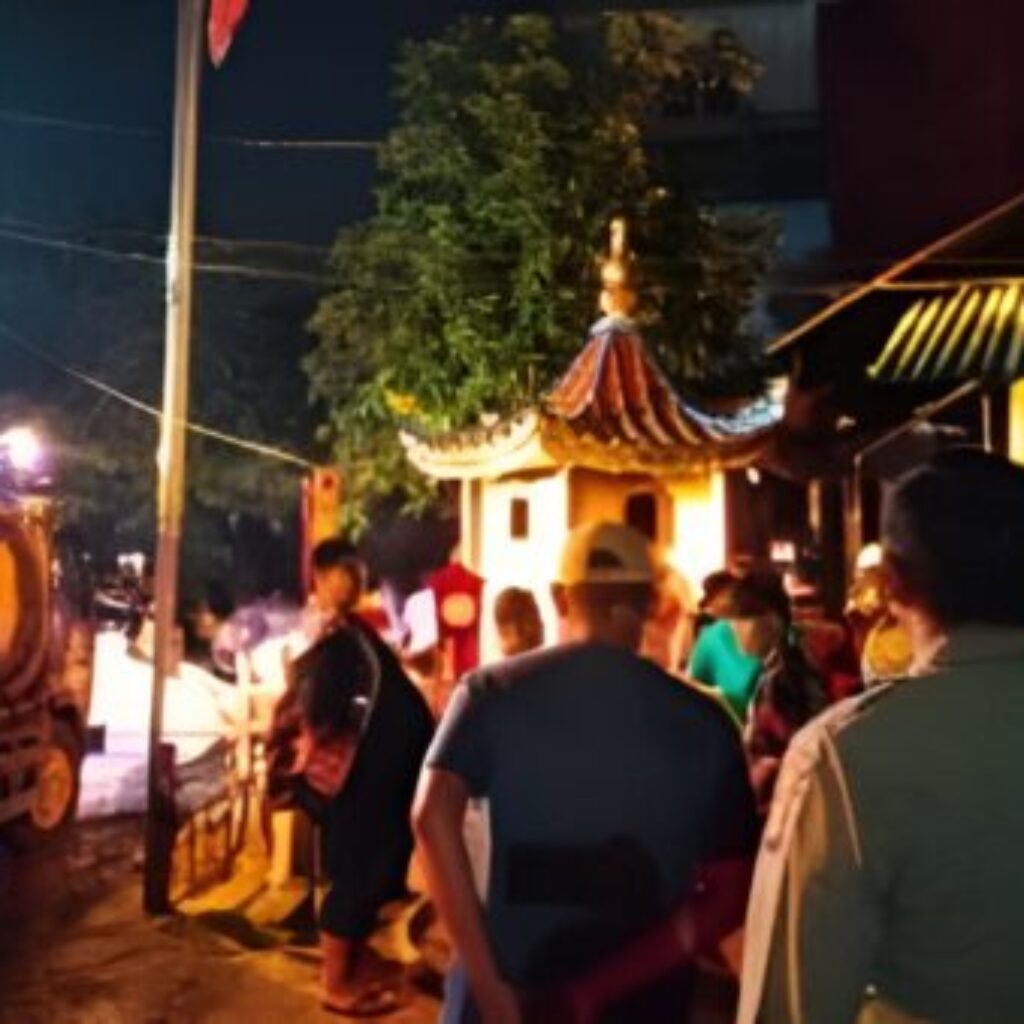 Altar Sam Bong Lin Than di Singkawang Hangus Terbakar, Diduga Akibat Korsleting Listrik