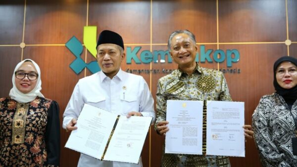 Kementerian PU dan Kemenkop teken MoU percepatan pembangunan koperasi Merah Putih