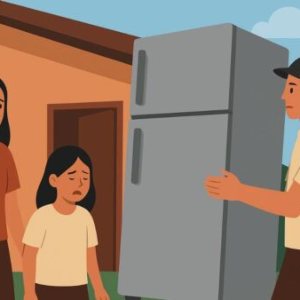 Pinjam Uang di Koperasi, Warga Pandeglang Kaget Kulkasnya Diambil Tanpa Izin