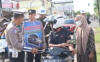 Operasi Zebra Kapuas 2025: Polres Ketapang Tindak Ratusan Pelanggar Lalu Lintas