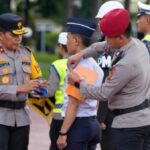 Apel Gelar Pasukan Operasi Zebra Toba 2025 di Mapolda Sumut.