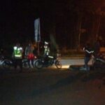 Petugas Polresta Deli Serdang melakukan patroli 3C di sejumlah titik rawan kriminalitas