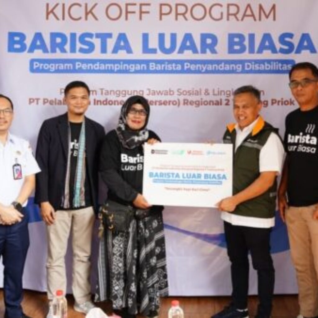 Pelindo Tanjung Priok Gelar Pelatihan Barista Bagi Disabilitas, Dorong Kemandirian Ekonomi