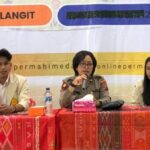 Pembinaan mahasiswa hukum oleh Polda Sumut di acara MAPERCA PERMAHI 2025