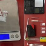 polisi mengamankan barang bukti sabu dan ganja dari rumah pengedar di Ketapang