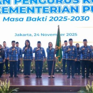 Kementerian PU Kukuhkan Pengurus KORPRI Baru 2025–2030