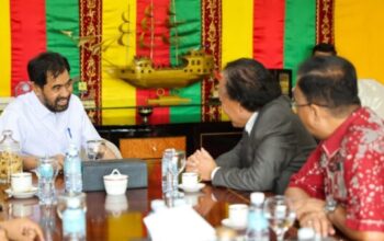 Gubernur Aceh Muzakir Manaf bertemu perwakilan Kemenlu RI bahas perdamaian Myanmar